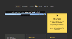Desktop Screenshot of miscanthus.cc
